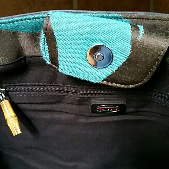 😍Talbots Palm Leaf Tote😍 - Picture 4 of 7